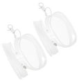 thumbnail image 3 of HEMOTON  2 Pcs Transparent Baby Bag Small Hanging Dolls Changing Walk White, 3 of 8