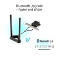 thumbnail image 4 of Adaptador PCI-E ASUS PCE-BE92BT WiFi 7 con 2 antenas Bluetooth 5.4, 4 of 9