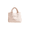 B, variant on Canvas Tote Bag, Large Capacity Leather Handle Shoulder Handbag Shopping Grocery Storage Organizer Durable Fabric Eco Friendly Reusable Purse Fashionable