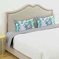 thumbnail image 3 of Yayeee Pillowcase King Size Set of 2 Satin Wrinkle Resistant Pillow Case, Cartoon Easter Bunny, 3 of 8