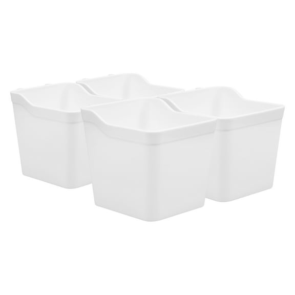 ULTNICE Wall Mounting Pegboard Storage Cups Abs