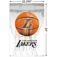thumbnail image 2 of NBA Los Angeles Lakers - Drip Ball 20 Wall Poster, 22.375" x 34", 2 of 4