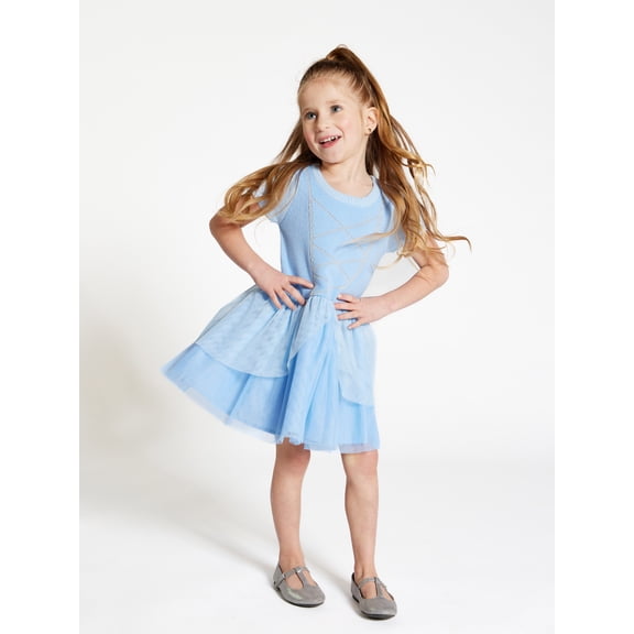 Disney Toddler Girl Cinderella Cosplay Dress, Sizes 12M-5T