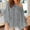 Gray, variant on Women Winter Sweaters Gray Off Shoulder Hollow-Out Boat Neck Batwing Sleeve Solid Sweater Women Shirts,M