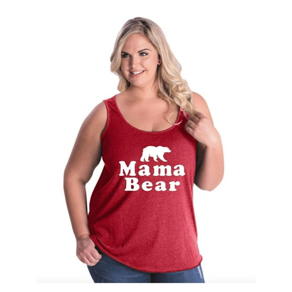 IWPF - Women's Plus Size Tank Top - Mama Bear