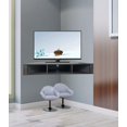 Floating TV Stand, TV Shelf, Corner Wall Hanging TV Rack Floating TV
