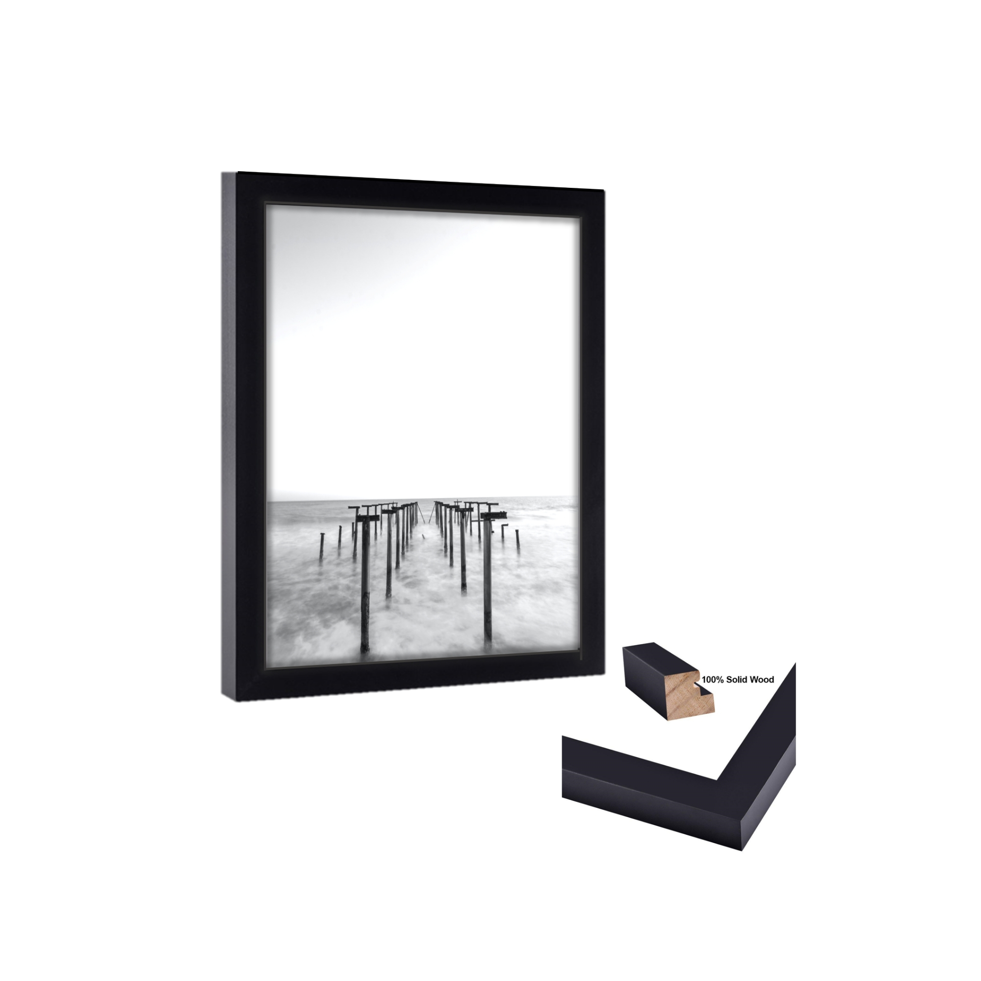 22x18 Picture Frame Black 22x18 Frame