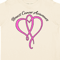 thumbnail image 4 of Inktastic Breast Cancer Awareness with Pink Ribbon Heart Boys or Girls Toddler T-Shirt, 4 of 5