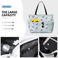 thumbnail image 3 of Sigee Colorful Butterfly Print Extra Large Waterproof Beach Travel Bag with Zipper - Durable and Versatile for Vacation, Gym, and Daily Use, 3 of 7