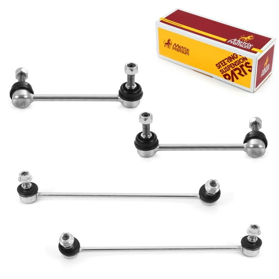 Metrix Premium Chassis Parts-4 PC Front & Rear Stabilizer Bar Link Kit Fits 13-17 Honda Accord,Replacement K750153,K750152,K750651,K750650,Made in Europe