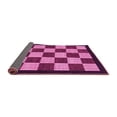 thumbnail image 2 of Ahgly Company Indoor Rectangle Checkered Pink Modern Area Rugs, 6' x 9', 2 of 4