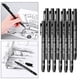 thumbnail image 4 of Bolígrafos , Fino, de Negro, Micro , Bolígrafos de Dibujo para Dibujar, Dibujar, Escribir, Diario, N , 12pcs 12 piezas SM SunniMix pluma de dibujo, 4 of 8