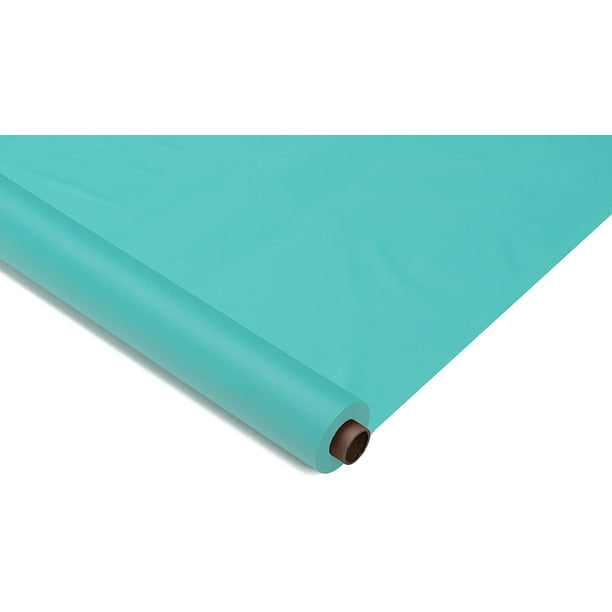Exquisite 100 ft. x 40 in. Plastic Tablecloth Rolls Disposable