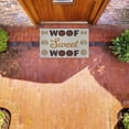 thumbnail image 4 of Sweet Woof Dog Entry Outdoor Door Mat, design by Marcus Prime, 18"x30", 4 of 9