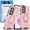 Pink, variant on Caseswill for Samsung Galaxy A07 Case with 2X Screen Protector, Dual-Layer Hybrid Shockproof Magnetic Ring Holder Stand with Slide Camera Cover