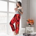 thumbnail image 5 of Fuzoiu Strawberry Red Print Women's Pajama Pants,Lounge Pants with Drawstring and Pockets, Casual Pjs Sleep Bottoms, Women's Sleep Pants-XX-Large, 5 of 6