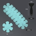 thumbnail image 2 of TSV 20pcs Bathtub Stickers Non-Slip, Shower Safety Treads Adhesive Appliques with Scraper, 2 of 6