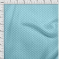 thumbnail image 4 of oneOone Silk Tabby Sky Blue Fabric Geometric Diy Clothing Quilting Fabric Print Fabric By Yard 42 Inch Wide, 4 of 4