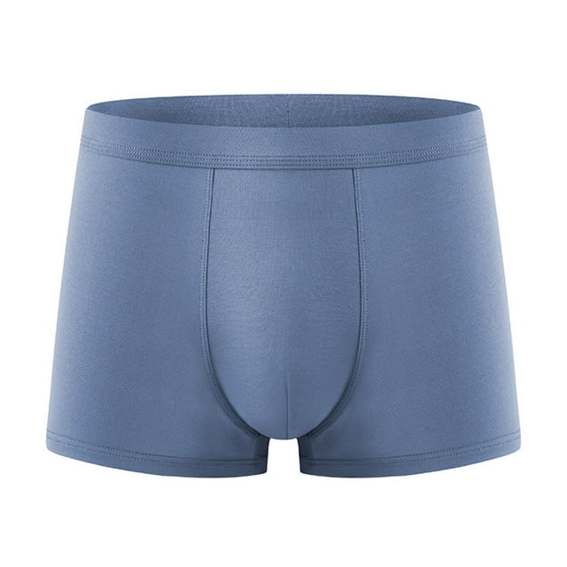 Men's Trunks for Men, Breathable High-Elastic Modal Fabric, Mid-Rise Flat-Seam Design, Moisture-Wicking, Soft Comfort Fit, All-Season Wear