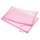 thumbnail image 1 of Malla Cremallera Bolsas, A4 Nylon Cremallera Bolsa Lápices Estuche Almacenamiento Bolsillos para Viajes Oficina Accesorio, Rosa Paquete de 6, 1 of 5