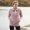 Pink, variant on Aran Woollen Mills Women’s Aran Cardigan Sweater, Blue, Large