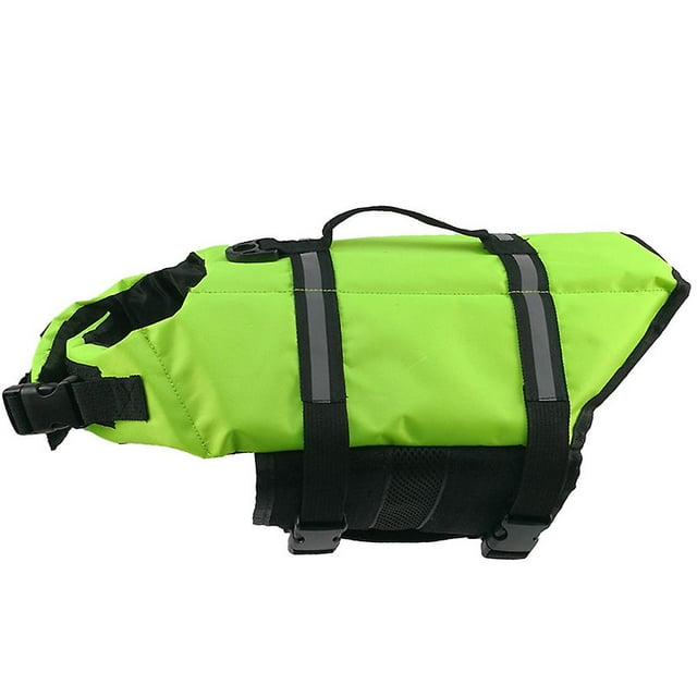JFBUJC Reflective Pet Life Jackets Adjustable Dog Swimming Reflective Safe Vest Pet Life