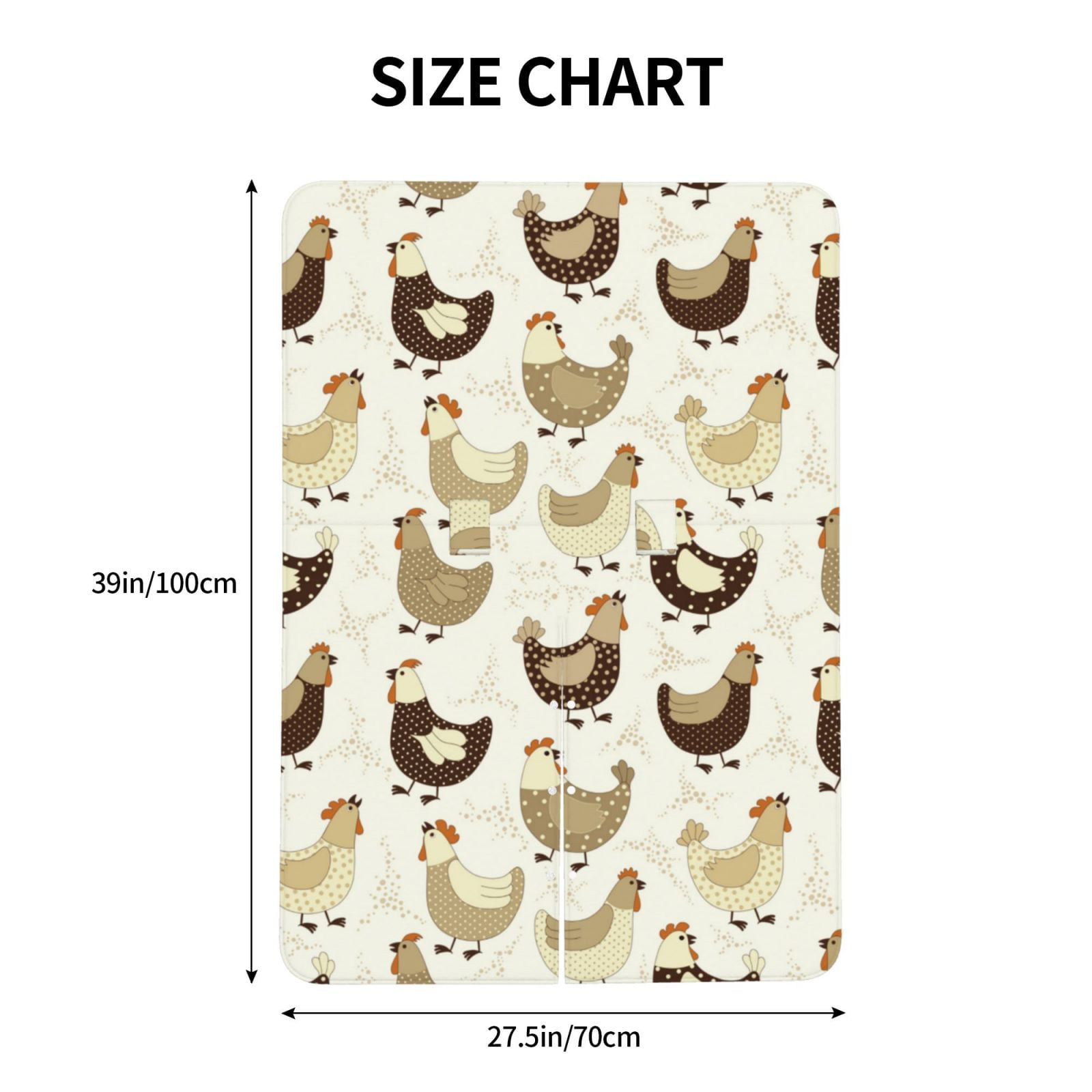 Naloa Chicken Cartoon Baby Car Seat Cover, Breathable Baby Carrier Cover, Multiuse Baby Carrier Cover & Nursing Breastfeeding Cover