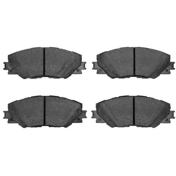 Front Brake Pad Set - Compatible with 2006 - 2018 Toyota RAV4 2007 2008 2009 2010 2011 2012 2013 2014 2015 2016 2017