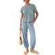 thumbnail image 2 of Lucakuins - Conjunto de pantalones para mujer, camiseta de manga corta con cuello redondo y pantalones largos, atuendo de verano Lucakuins  moda, 2 of 9