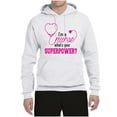 thumbnail image 2 of Wild Bobby, Funny Nurse Whats Your Superpower Nurse Week, Inspirational/Christian, Unisex Graphic Hoodie Sweatshirt, White, Medium, 2 of 4