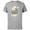 Athletic Heather, variant on Star Wars The Mandalorian Grogu Floating Pod Digital Galaxy - Short Sleeve Cotton T-Shirt for Adults - Customized-Navy