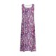 thumbnail image 3 of Vestido de Verano para las Mujeres sin Mangas Lino-Look Impreso Maxi, Suelto Fluido Y Vestido Sexy de Moda para las Mujeres, 3 of 4