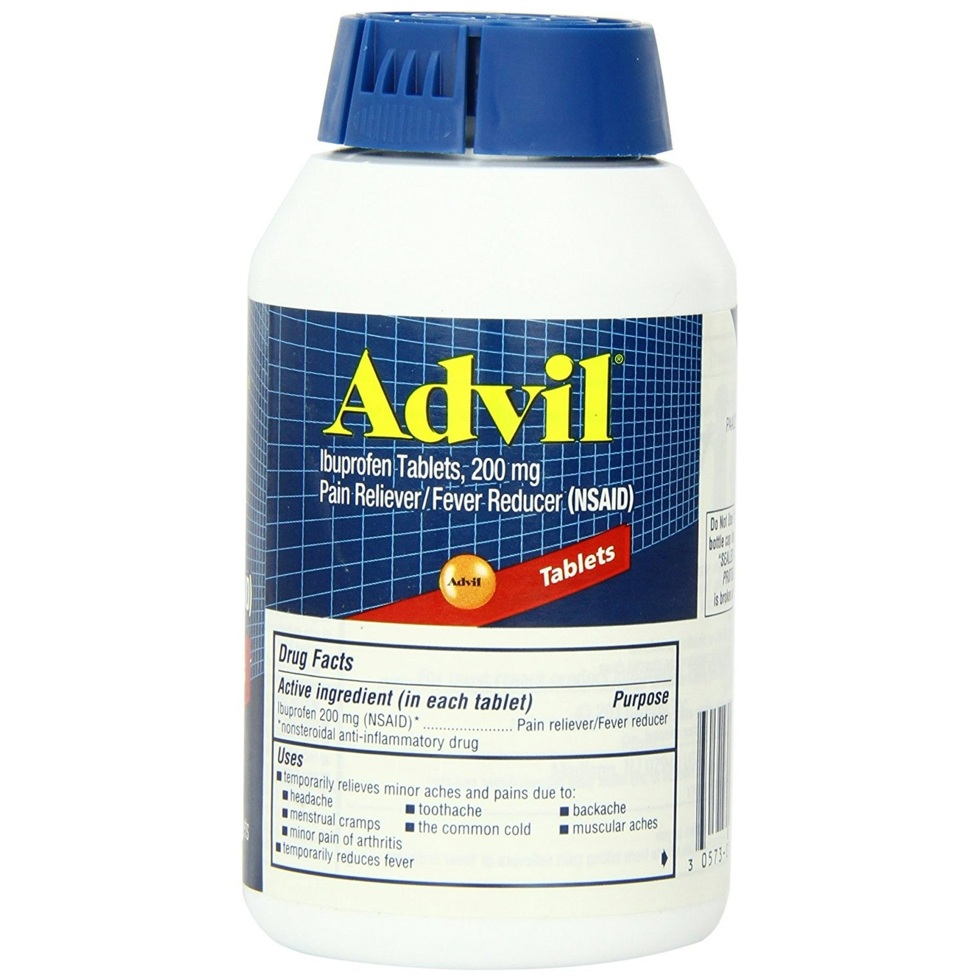 Advil Pain Reliever / Fever Reducer, 200mg (360 Tablets)