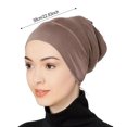 thumbnail image 3 of Women's  Headscarf Comfortable Breathable Solid Color Elastic Force, 3 of 3
