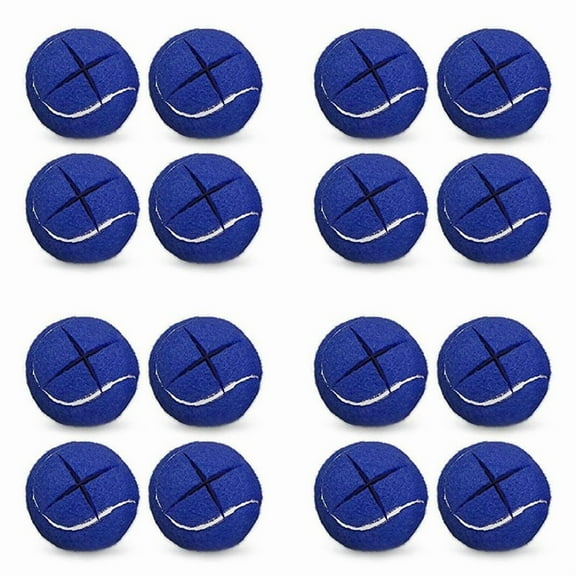16PCS Tennis Balls for Walkers Premium Tennis Balls for Furniture Legs and Hard Floor Protection