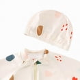 thumbnail image 4 of NIEWTR Baby/Toddler Boy Rash Guard Swimsuit Long Sleeve One Piece Zipper Swimwear Sunsuit Infant Bathing Suit Beachwear 6 12 18 Months 2T 3T(A01-Khaki,A01-9-12 Months), 4 of 5