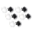 thumbnail image 2 of Swan Patch, Embroidered Patch Black White Feather 10 Pcs  For Jacket, 2 of 8