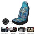 thumbnail image 5 of XYZCANDO Sea Turtle Car Front Seat Covers Set of 2 Hawaiian Automobile Front Seat Covers Removable Automotive Accessories Suitable for Most Cars,SUV,Sedan, 5 of 7
