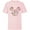 Soft Pink, variant on Disney Mickey Mouse Mardi Gras Carnival Holiday Icon - Short Sleeve T-Shirt for Kids - Customized-White