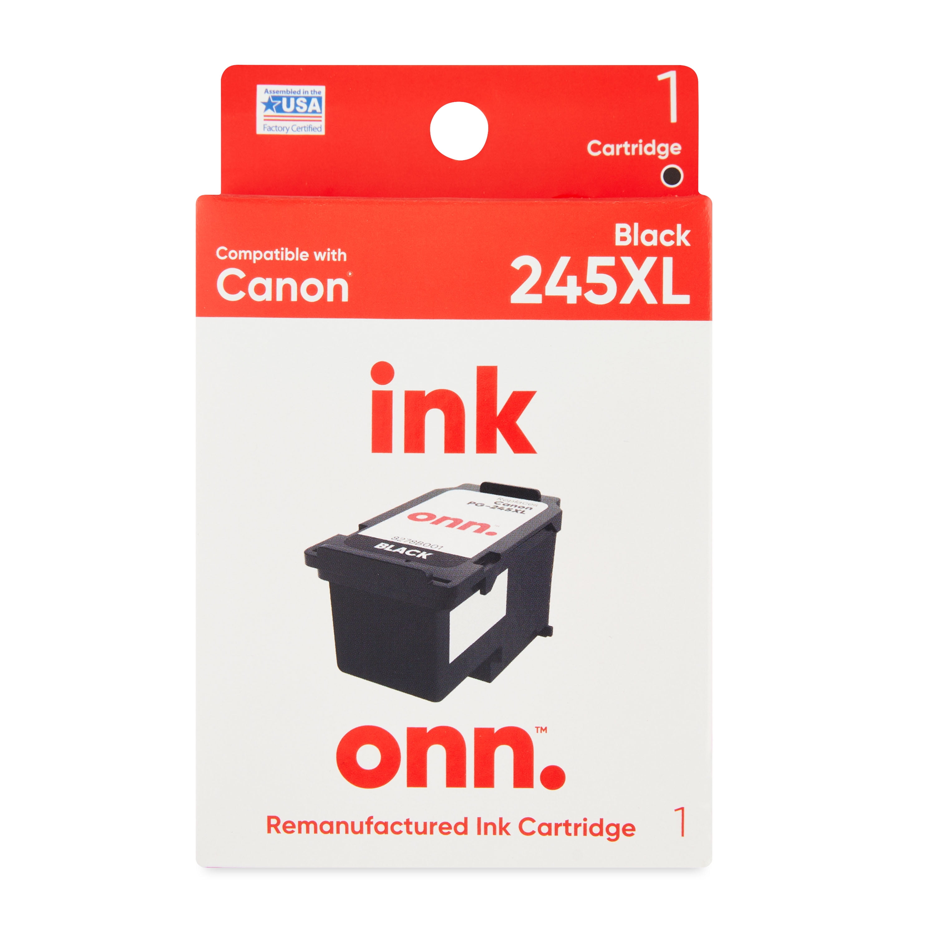 ONN Canon PG-245XL High Yield Black 