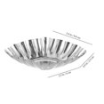 thumbnail image 2 of 20Pcs Stainless Steel Egg Tart Molds Muffin Cups Convenient Baking Molds Baking Tart Molds, 2 of 4
