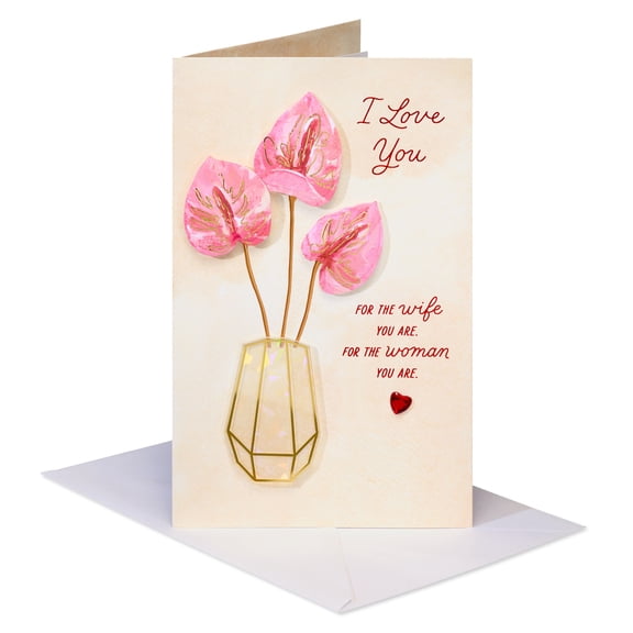 American Greetings Valentine's Day Card for Wife (Everything You Are)