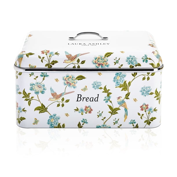 VQ - Laura Ashley Bread Bin - Elveden White - Walmart Business