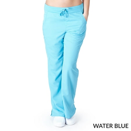 

M&M SCRUBS -Super Soft Medical Scrub Top Premium Womans Junior Fit 3 Pocket Mock Wrap Top
