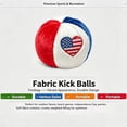 thumbnail image 4 of erdimoy 4th of July Patriotic Plush Balls, 2.36" Soft Red White Blue Embroidered Toys (4 Styles), 4 of 6
