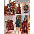 thumbnail image 4 of Casual Christmas Dresses for Women, Long Sleeve T Shirt Dress Crew Neck Flowy Loose Fits Swing Dress with Pockets, S, 4 of 8