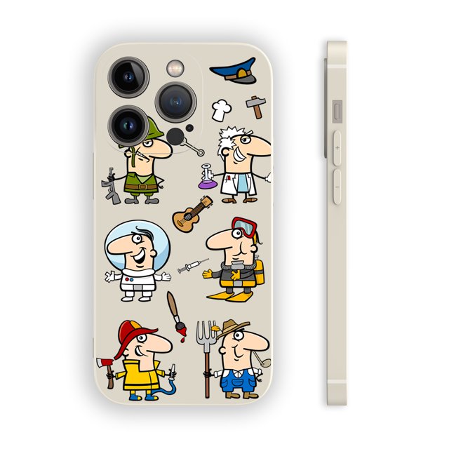 Manténgase a la moda y mantenga seguro su iPhone 15 Pro Max 14 13 12 Pro 11 con esta funda para teléfono plateada mate de doble capa