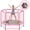 Pink, variant on LuckyNote 55'' Children's Trampoline with Safety Enclosure & Colorful Balls, Indoor Outdoor Fitness Bouncer, Orange