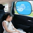 thumbnail image 4 of Car Sun Shade For Baby Kids Children Window UV Electrostatic Sticker PVC ot I0Z1, 4 of 9