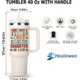 thumbnail image 2 of I Dont Have A Favorite Child Daughter In Law Tumbler 40Oz with Handle Lid, Funny Father In Law Christmas Gifts, Mother In Law Daughter In Law Birthday Gifts, Favorite Daughter Insulated Travel Cup, 2 of 6